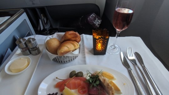 Qatar Airways 777 Business Class Flight To Doha