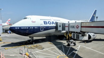 Boeing 747-400 BOAC Livery