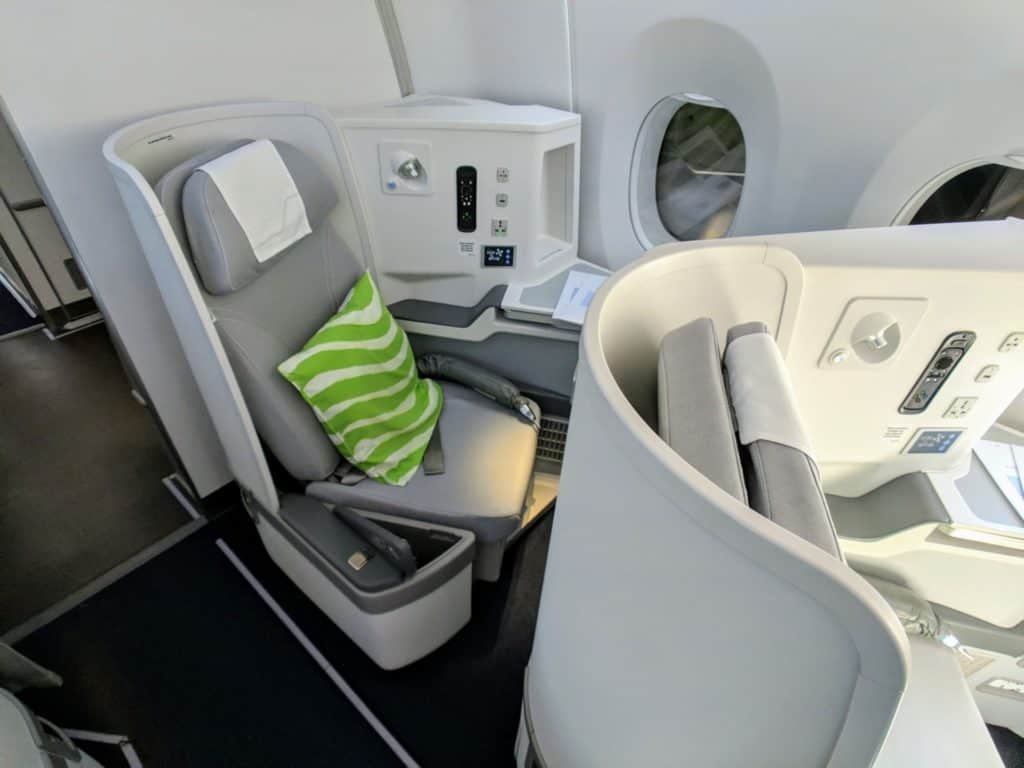 Business Class Seat Finnair A350 BKK HEL