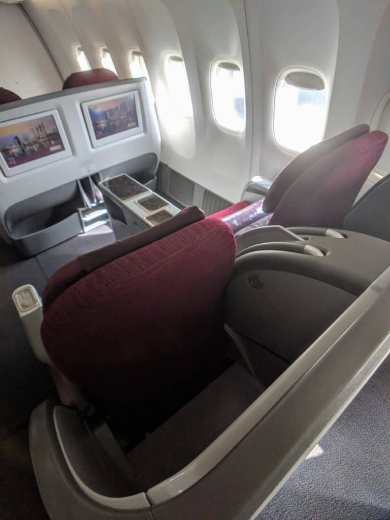 2019 Qatar Airways 777 Business Class Review 016