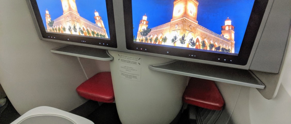 Royal Jordanian 787 Business Class IFE