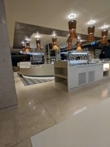 Qatar Airways Business Class Lounge in Bangkok