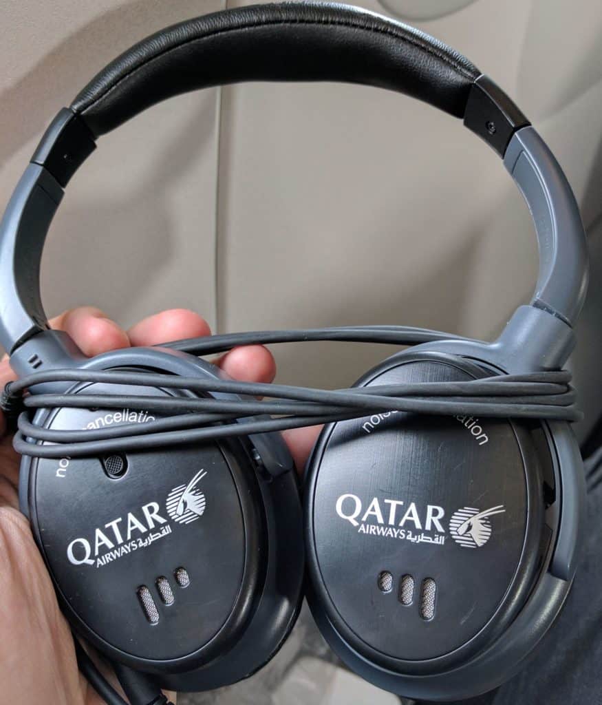 Qatar Airways Headphones