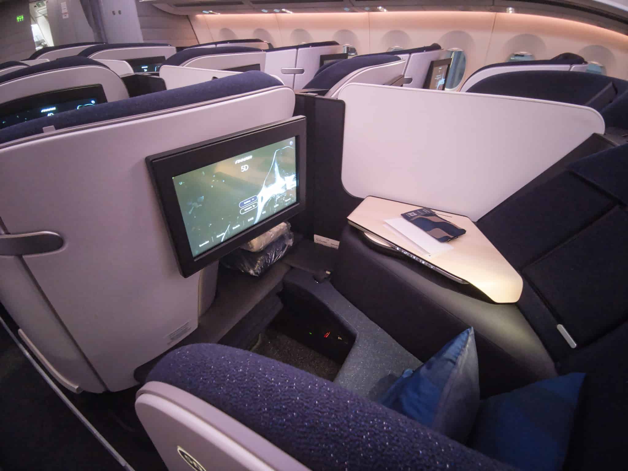 2022 Finnair New Business Class A350 0009