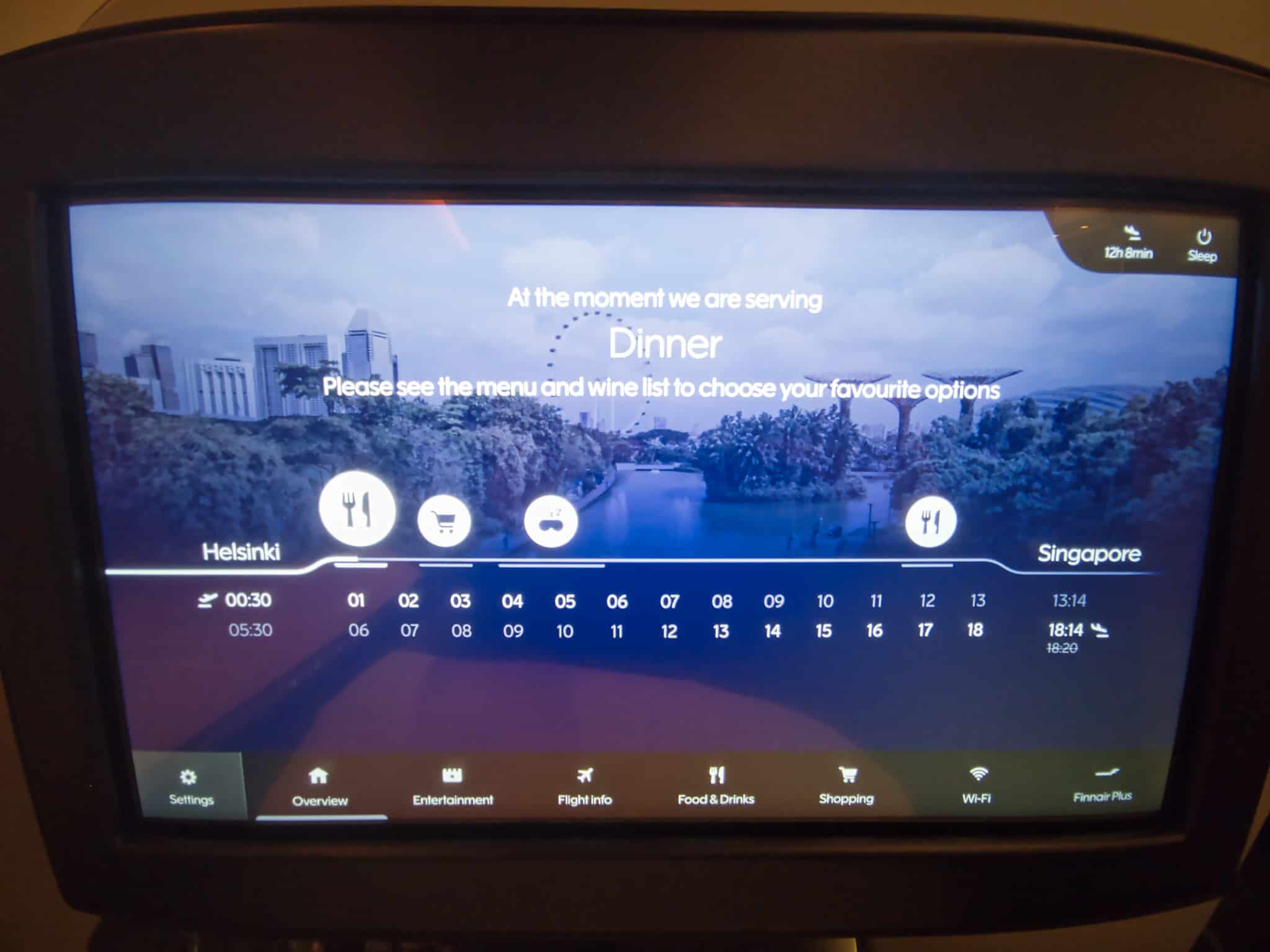 New Finnair In-Flight Entertainment System